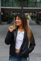 Classic leather jacket