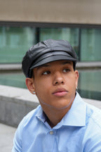 Men's leather Cap