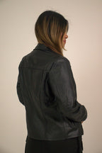 Classic leather jacket