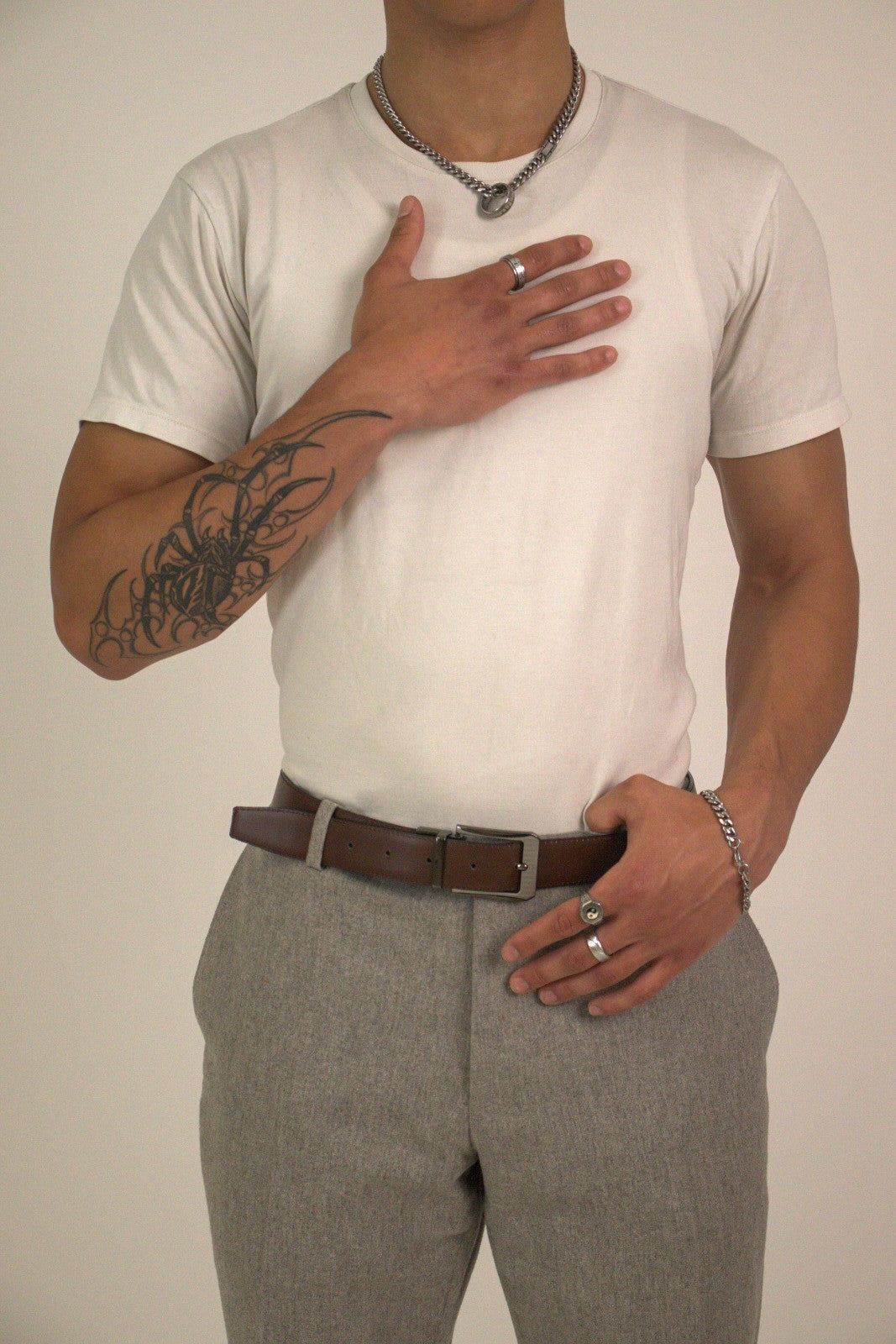 2 in 1 Reversible leather belt