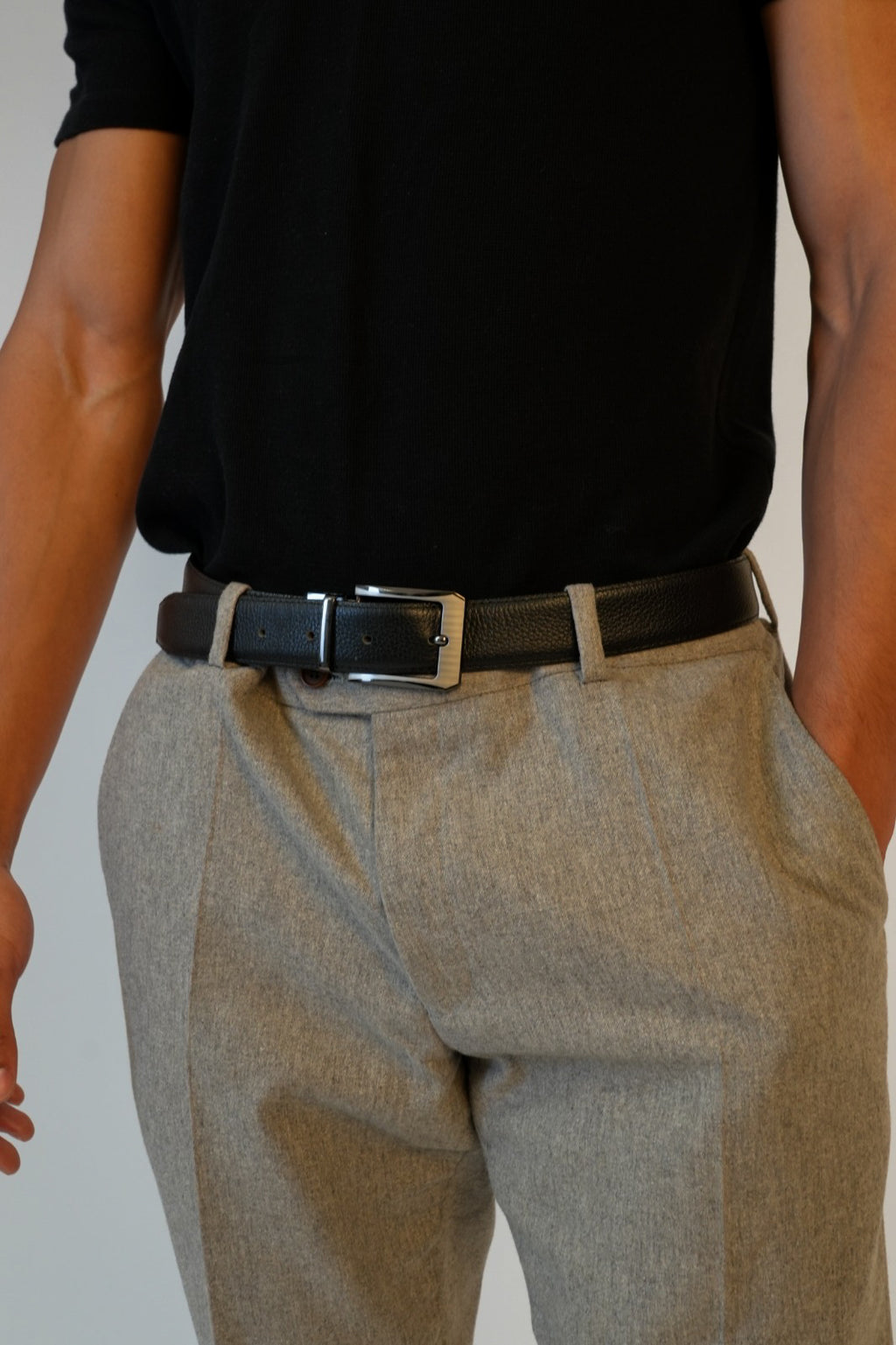 2 in 1 Reversible leather belt